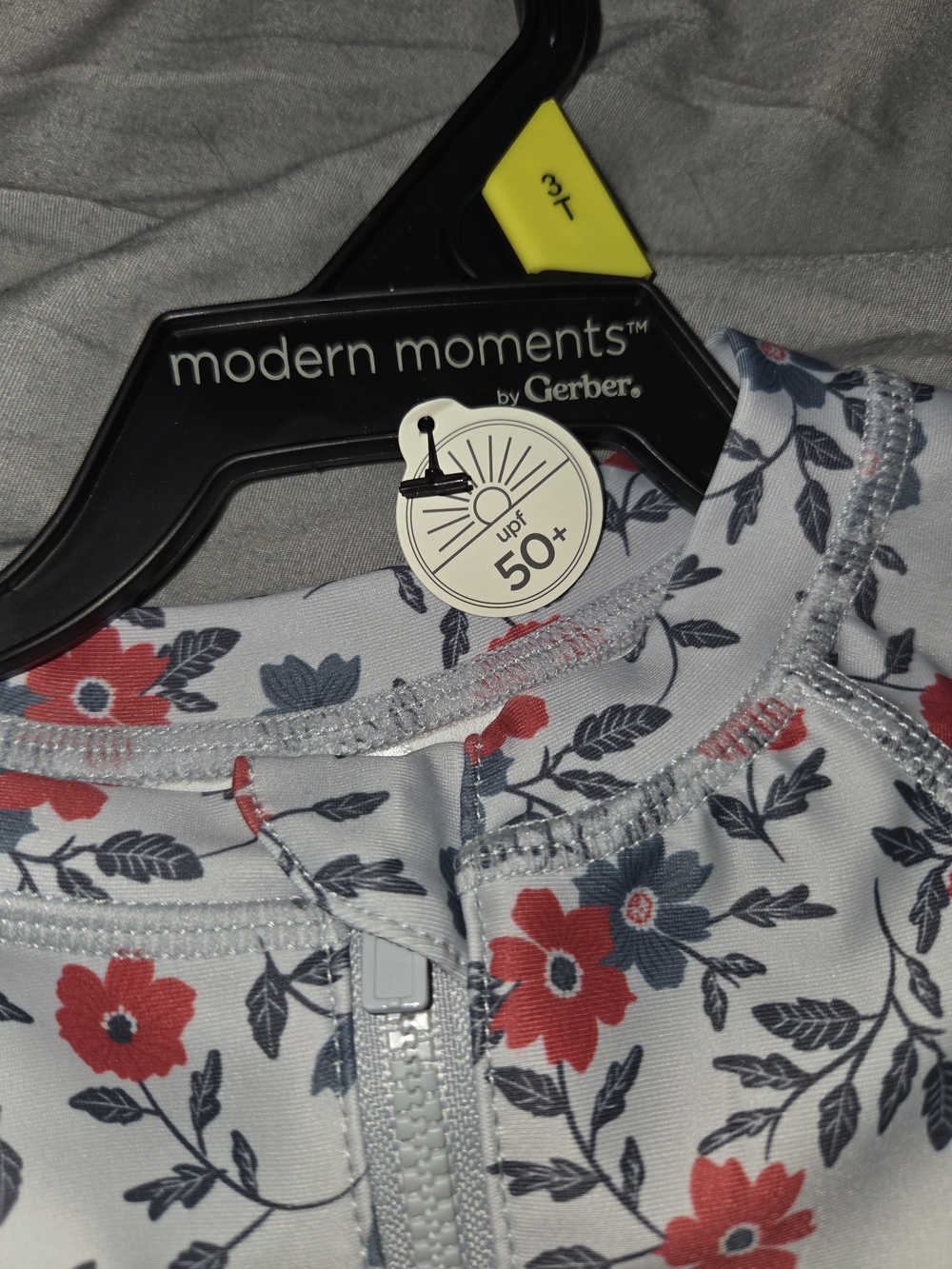 Modern Moments by Gerber Floral UPF 50+ Swimsuit